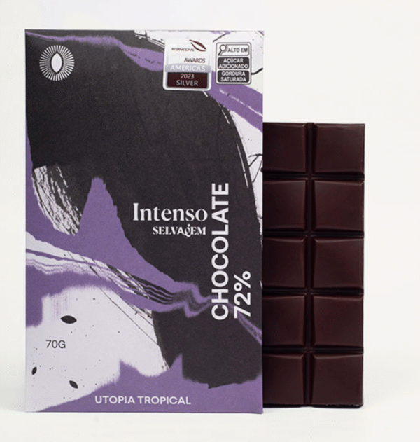 Chocolate 72% intenso utopia tropical